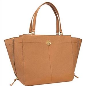 Tory Burch ivy side zip tote
